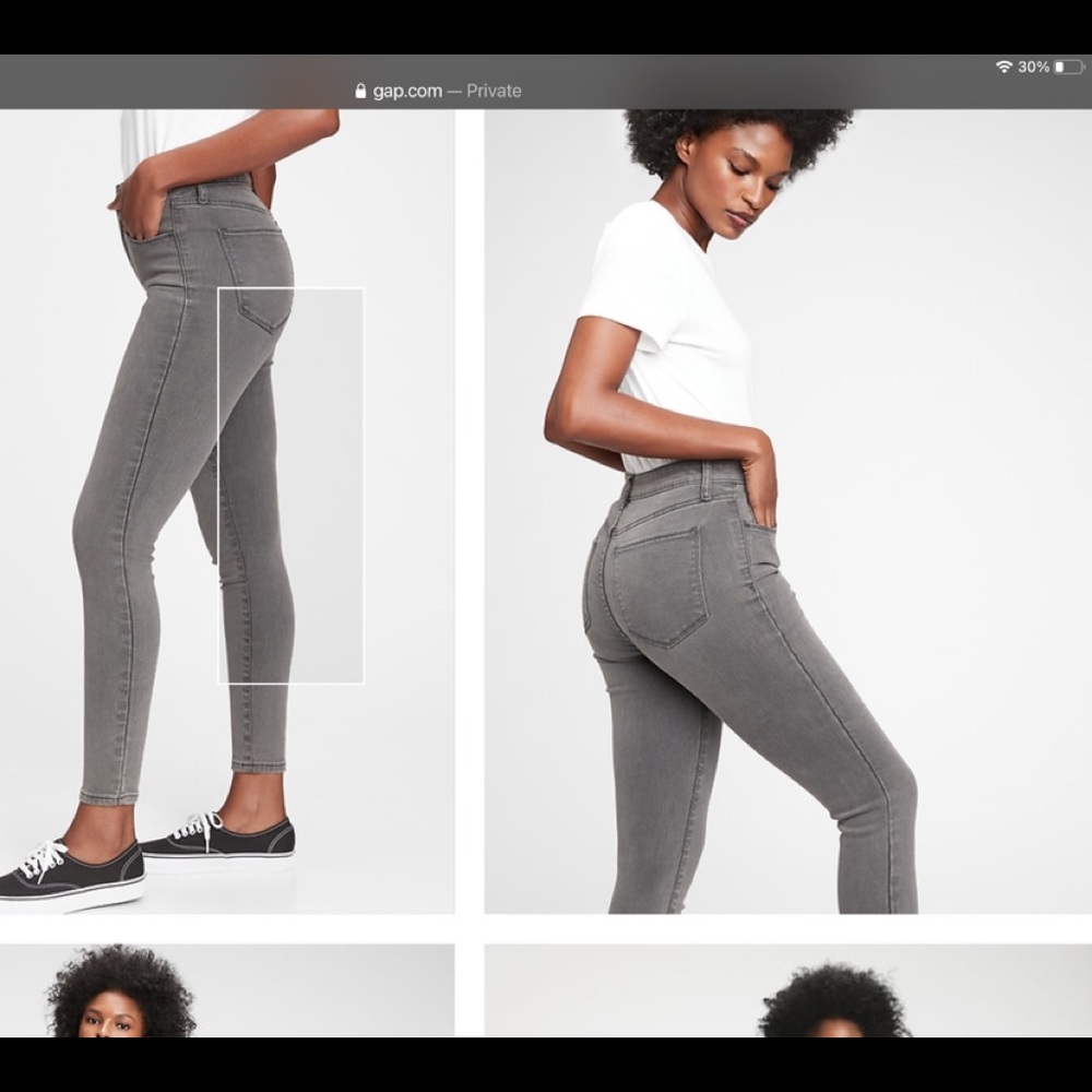 Ann Taylor loft grey jeggings